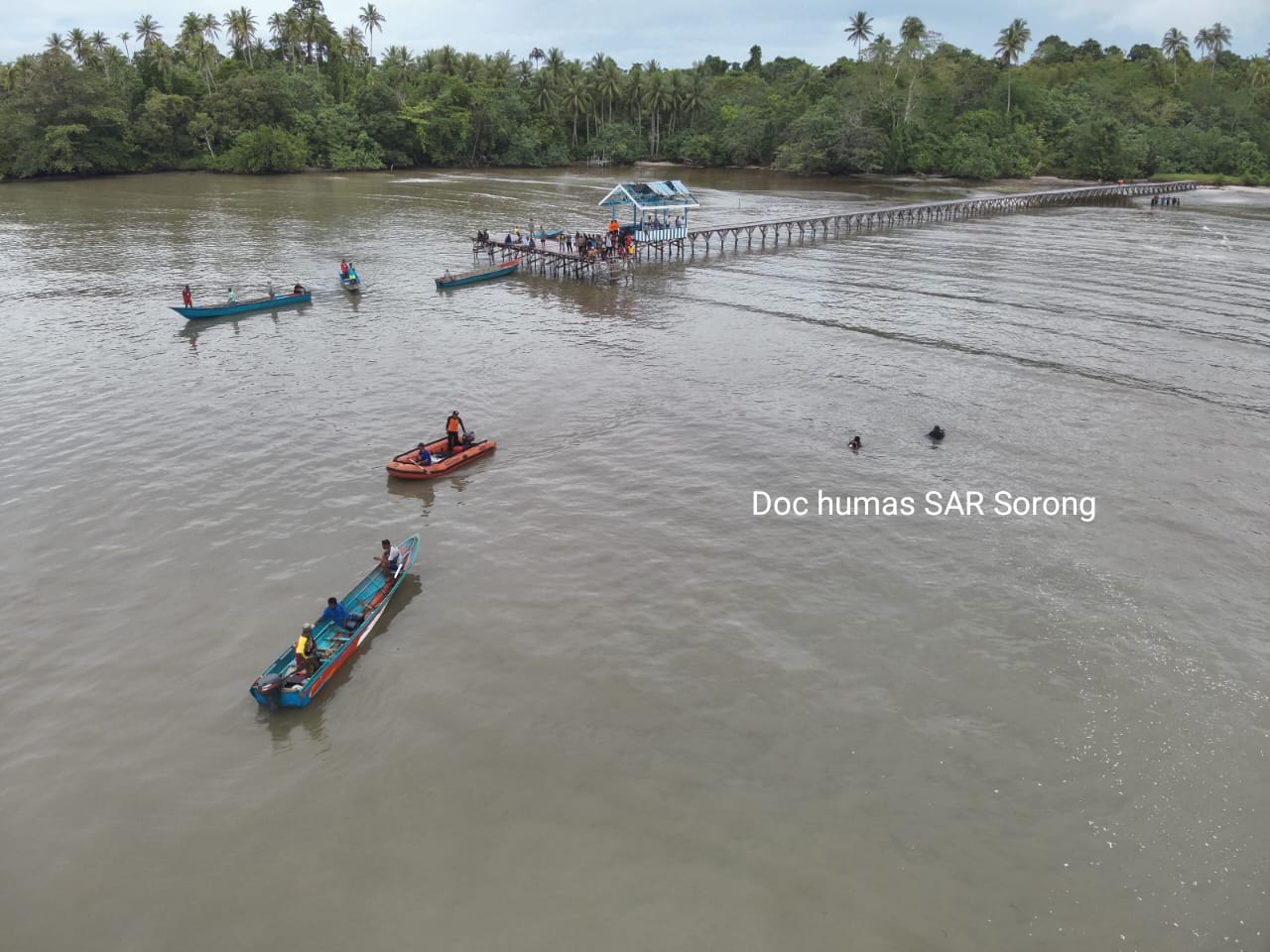 Tim SAR Sorong Temukan Dua Korban Tenggelam di Pantai Opat dalam Keadaan Meninggal Dunia