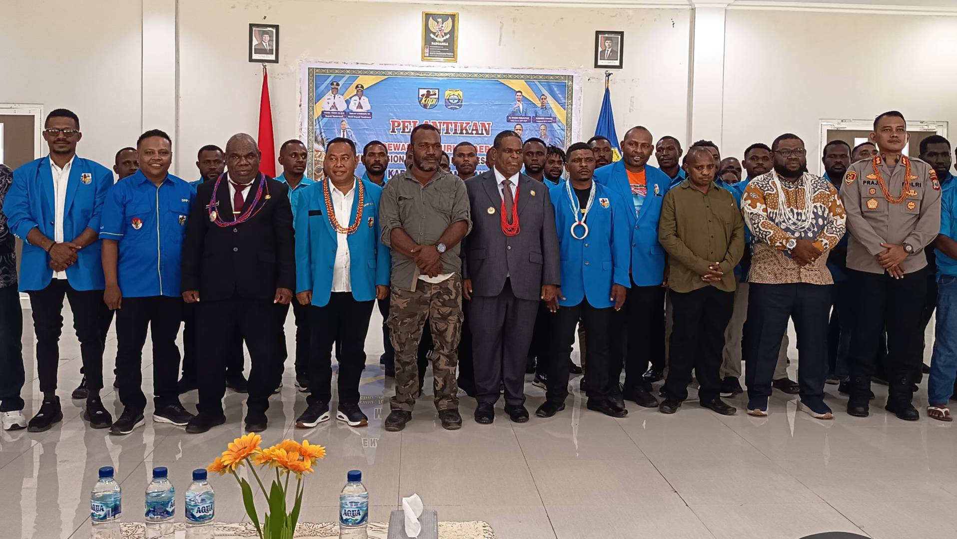 Resmi Dilantik, Pengurus KNPI Tambrauw 2025-2028 Fokus Konsolidasi Distrik dan SDM