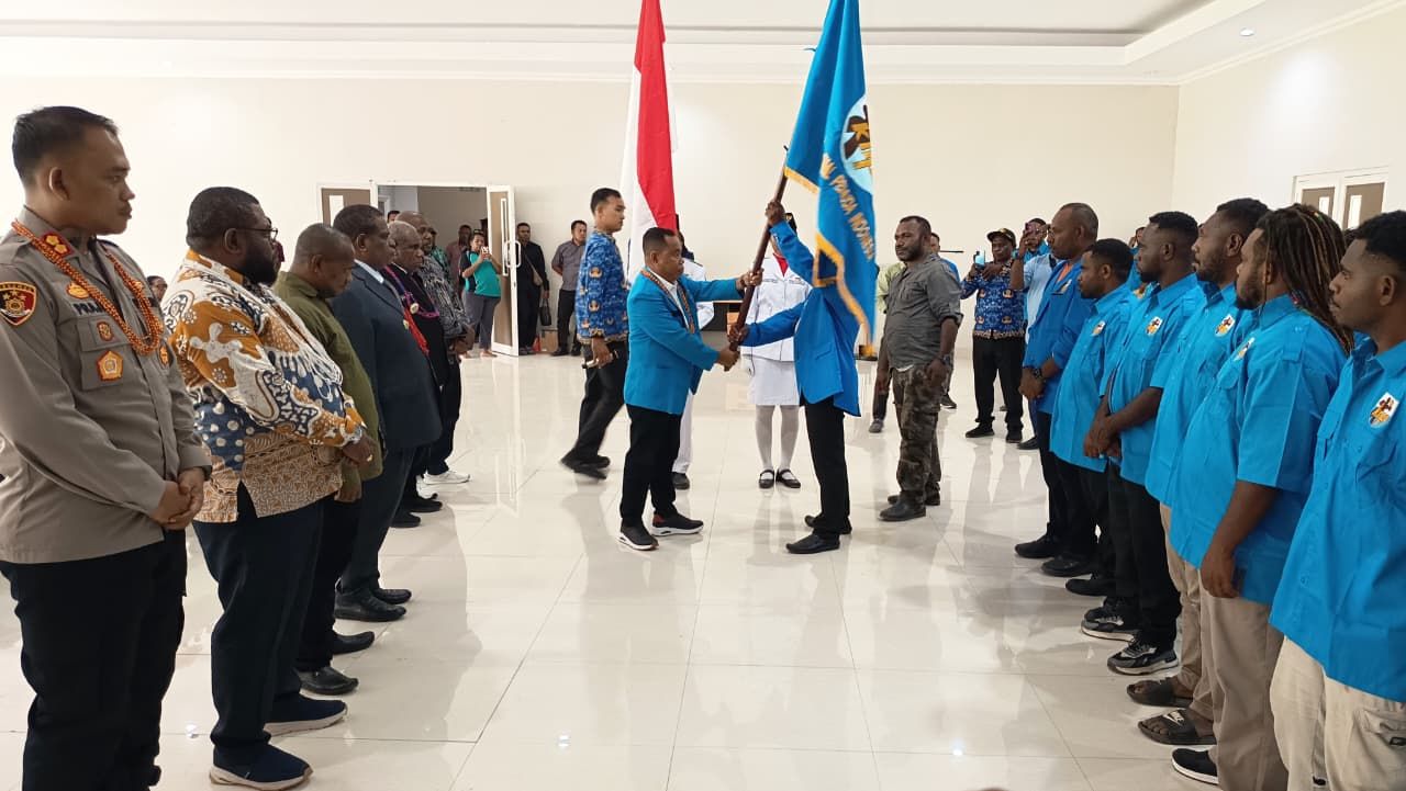 Yoseph Laurensius Syufi Resmi Pimpin KNPI Kabupaten Tambrauw