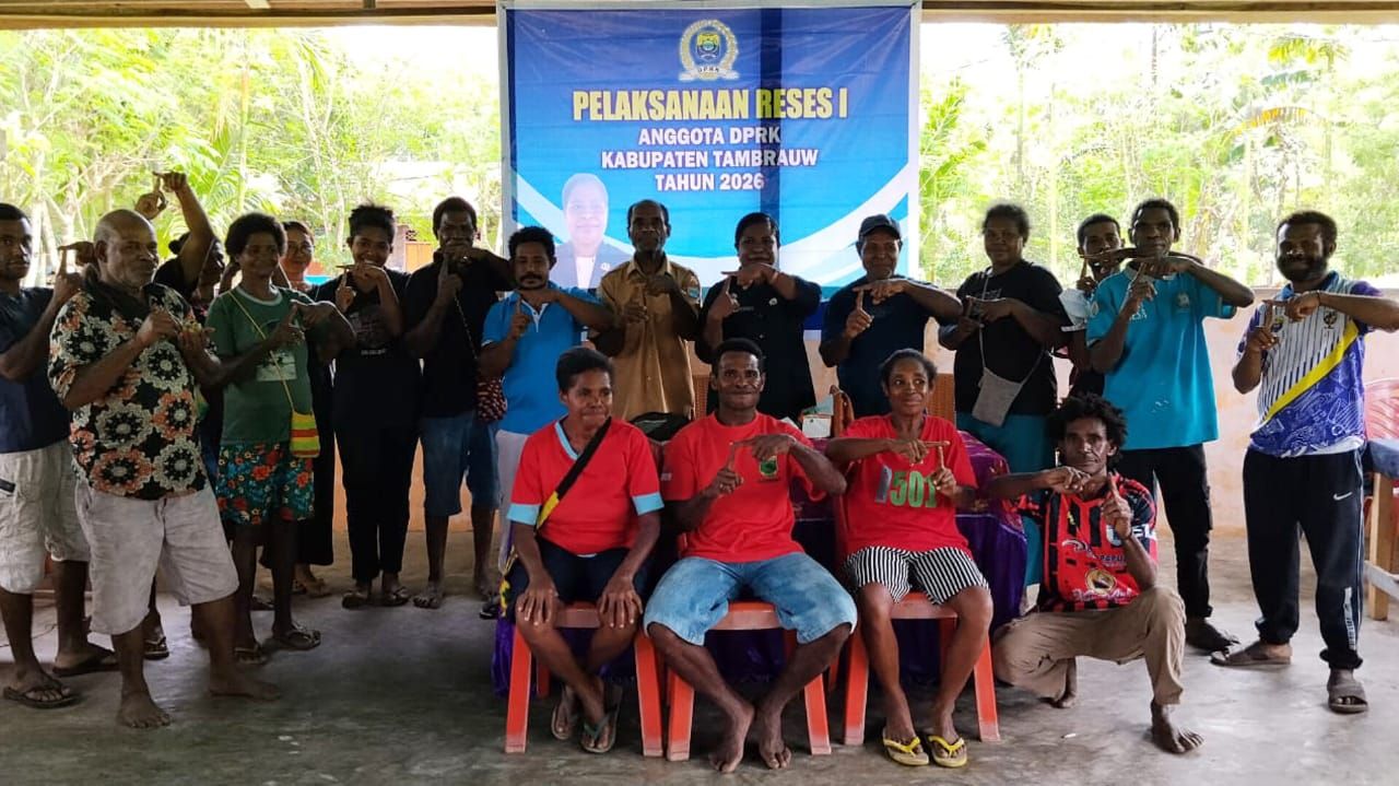 Reses di Amberbaken, Orpa Susance Wabia Kawal Usulan Infrastruktur hingga Tapal Batas Adat