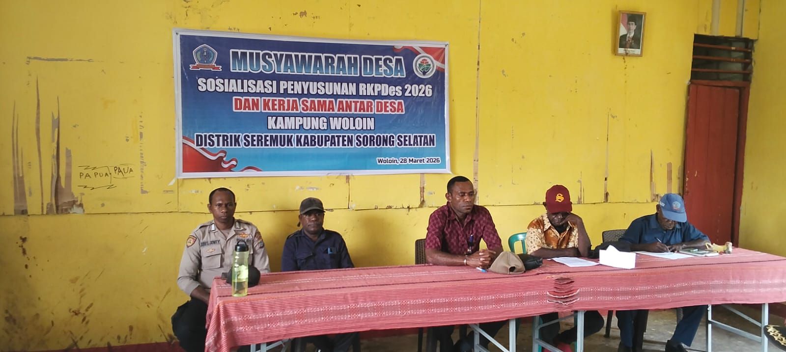 Rakyat Sudah Putuskan! Kepala Distrik Seremuk Ingatkan Pemkab Jangan Intervensi Hasil Musyawarah