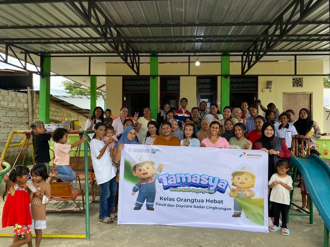 *Pertamina Patra Niaga Bersama BKKBN Maluku Perkuat Ketahanan Keluarga Melalui Kelas Parenting Tamasya Darling*