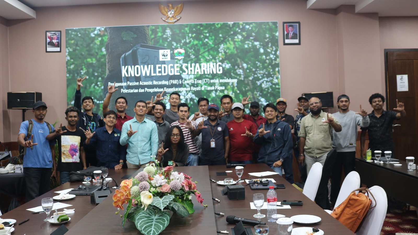 BBKSDA dan WWF Gelar Knowledge Sharing Penggunaan Teknologi Canggih untuk Konservasi di Tanah Papua