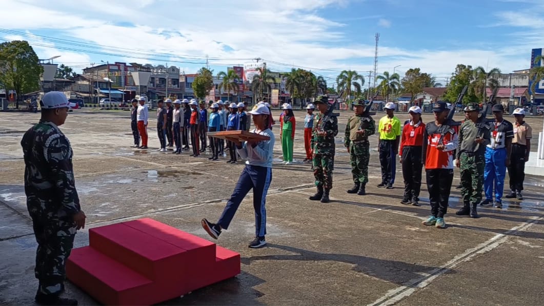 Latihan Intensif Paskibraka Kabupaten Sorong Jelang HUT RI Ke-80