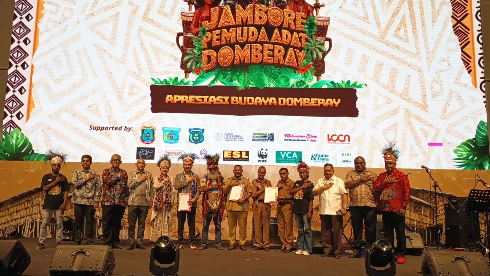 Lewat Jambore, Pemuda Adat Domberay Desak Pengesahan RUU Masyarakat Adat dan Tolak PSN Rusak Ruang Hidup