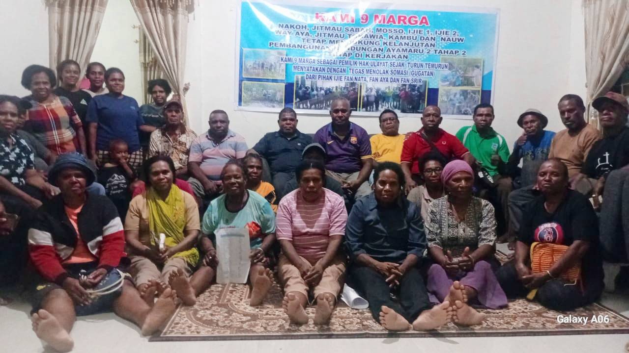 Masyarakat Sembilan Marga Rame-rame Desak Pencabutan Somasi