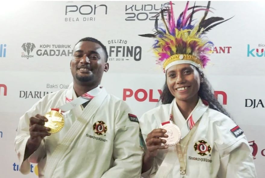 Atlet Perkemi Papua Barat Raih Emas di PON Bela Diri Kudus, Ketua Daud Korokai Soroti Keterbatasan Fasilitas