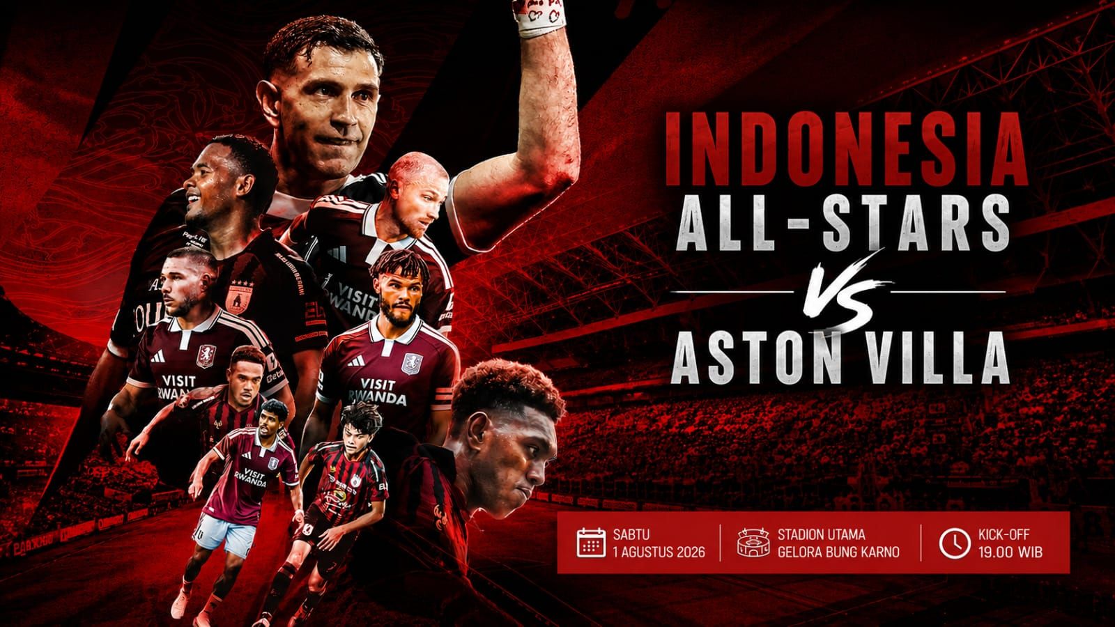 Lawan Aston Villa, Indonesia All-Stars Diperkuat 4 Pemain Persipura