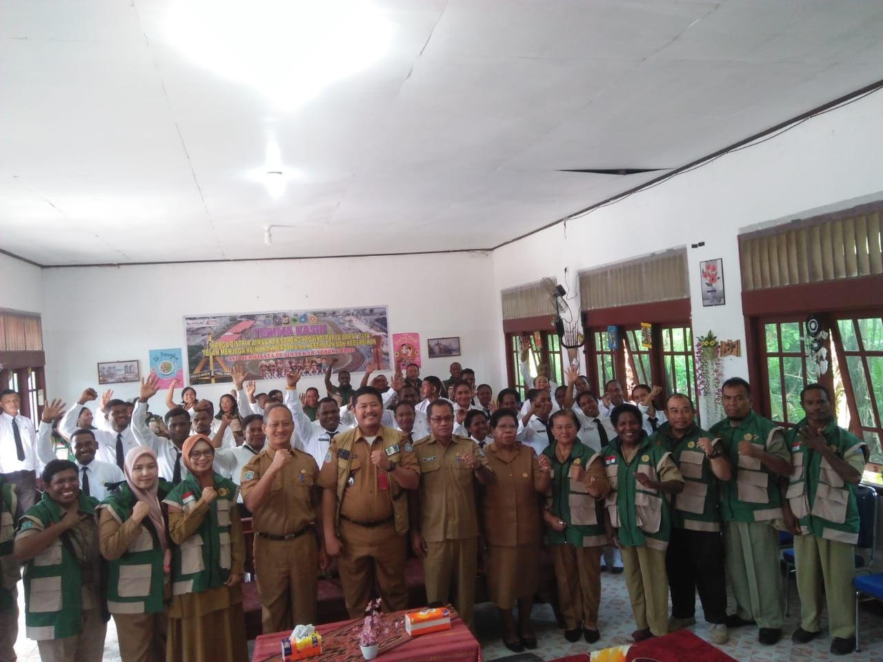 Pemerintah kabupaten sorong-provinsi papua barat daya melalui dinas pertanian dan tanaman pangan (ketapang),mengelar pelatihan dasar CPNS