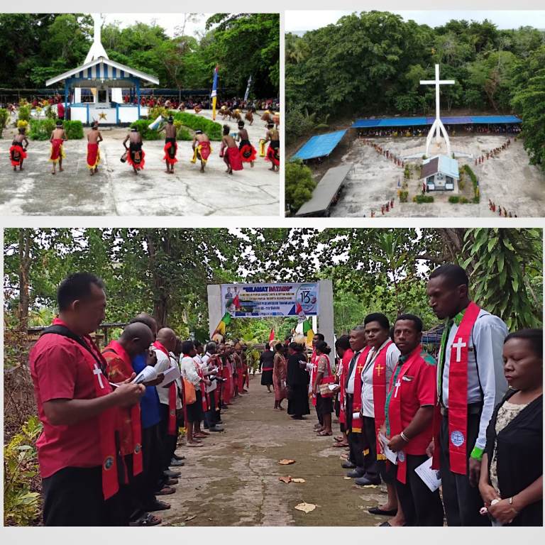 HUT PI Ke-113 Tahun di Tanah Abun, Bupati Ajak Jemaat Jadi Terang bagi Sesama