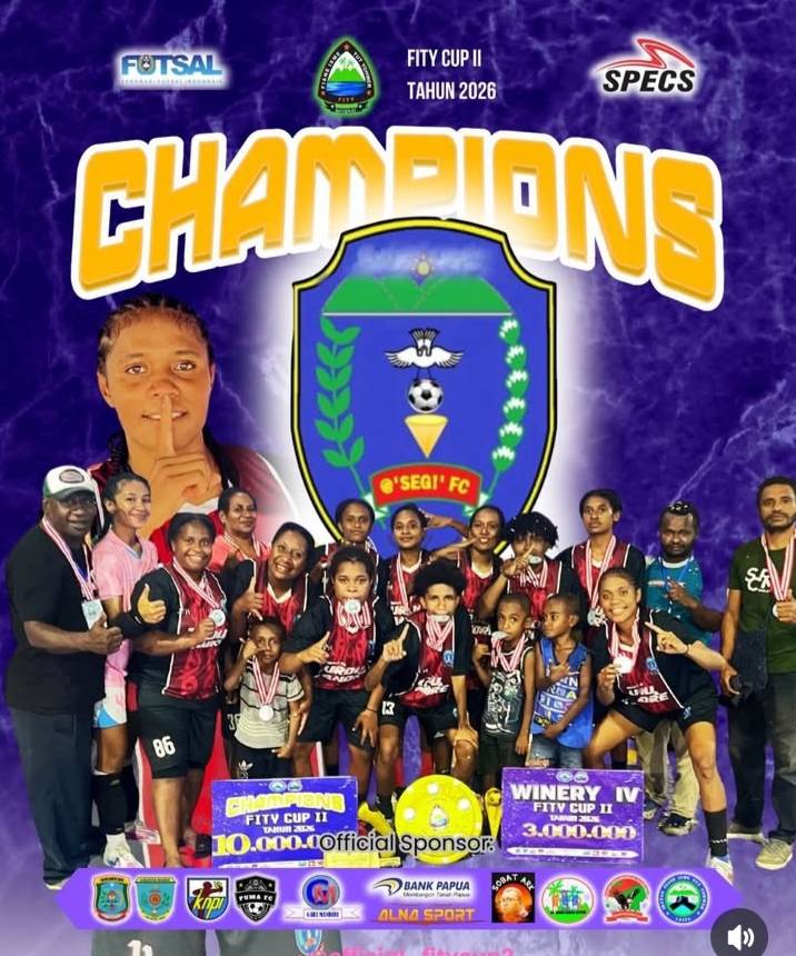 Putri ASEGI FC Tak Terbendung! Bungkam Wefo 1–0 di Final, Yehuda Kareth Persembahkan Piala FITY CUP II untuk Ayamaru Jaya