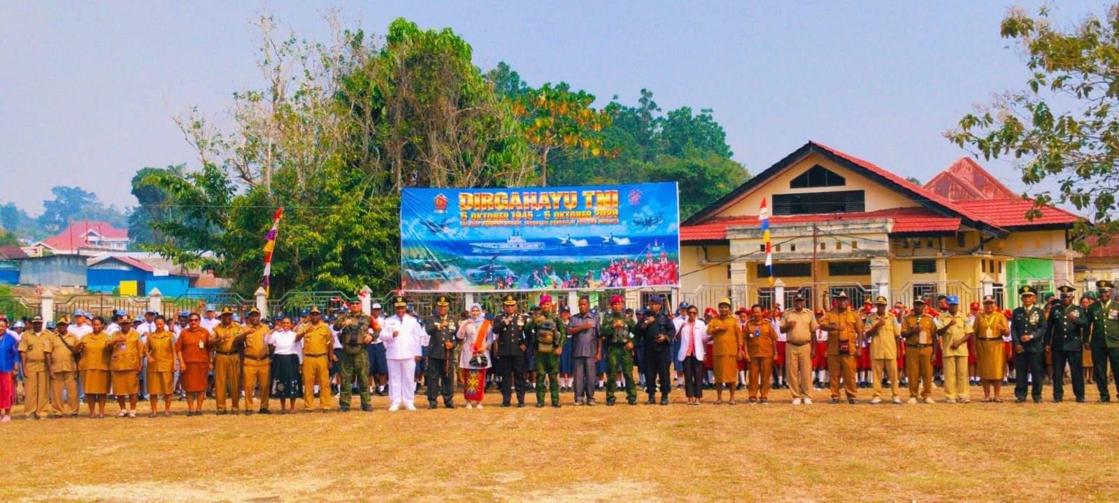 Upacara HUT ke-81 TNI di Maybrat Berlangsung Khidmat, Tekankan Profesionalisme dan Sinergi Bersama Rakyat