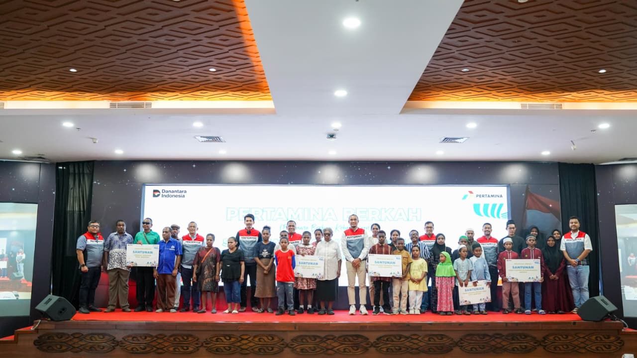 *Pertamina Berkah Salurkan Santunan untuk 5 Panti Asuhan di Jayapura*