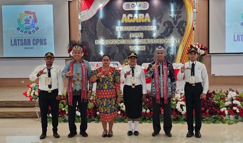 Sestama LAN RI Buka Latsar CPNS Formasi 2021 Di Sorong Selatan