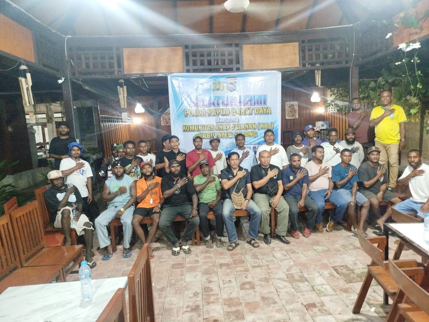 Polda Papua Barat Daya Rangkul Komunitas Anak Jalanan Sorong demi Jaga Kamtibmas