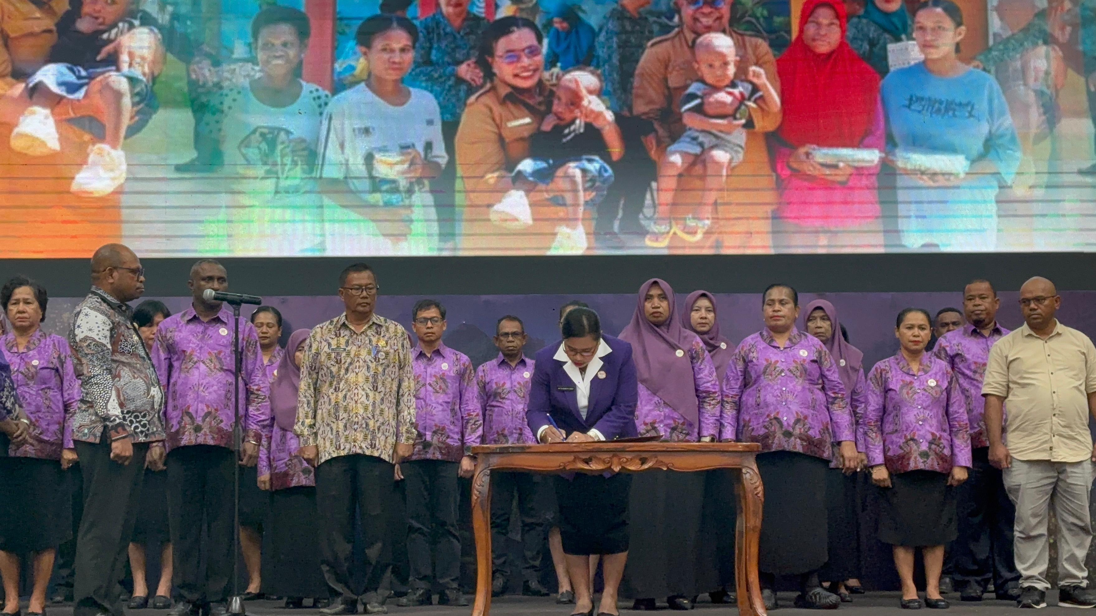 Walikota Sorong Lantik Tim Pembina Posyandu, Pastikan Pelayanan Dasar Berjalan Optimal